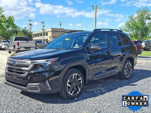 Crystal Black Silica 2025 Subaru Forester Hybrid Limited