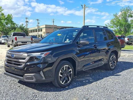Crystal Black Silica 2025 Subaru Forester Hybrid Limited
