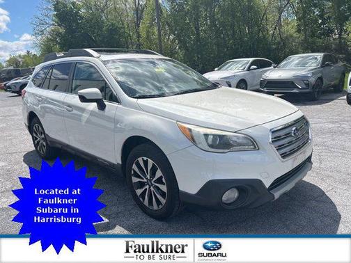Crystal White Pearl 2015 Subaru Outback 2.5i Limited