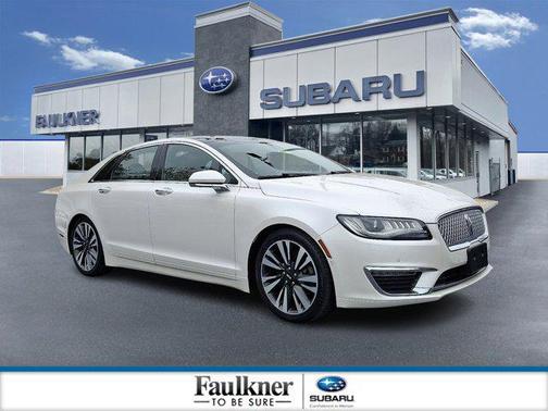 White Platinum Clearcoat Metallic 2017 Lincoln MKZ Reserve I