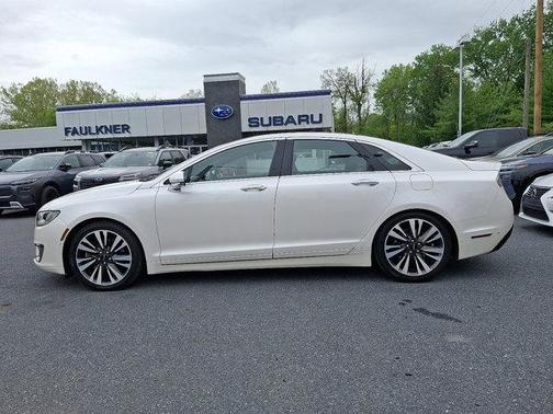 White Platinum Clearcoat Metallic 2017 Lincoln MKZ Reserve I