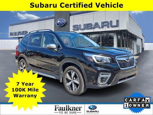 Crystal Black Pearl 2021 Subaru Forester Touring