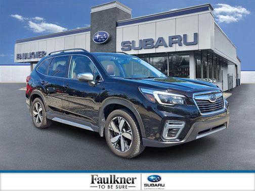Crystal Black Pearl 2021 Subaru Forester Touring