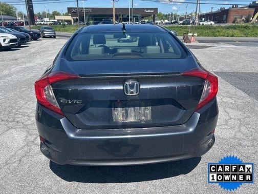 Cosmic Blue Metallic 2018 Honda Civic EX-L