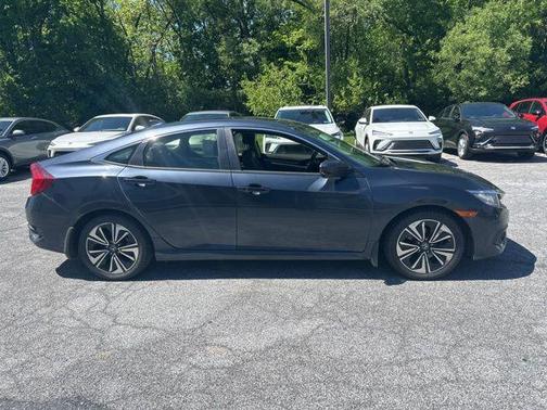 Cosmic Blue Metallic 2018 Honda Civic EX-L