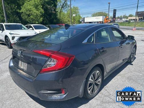 Cosmic Blue Metallic 2018 Honda Civic EX-L