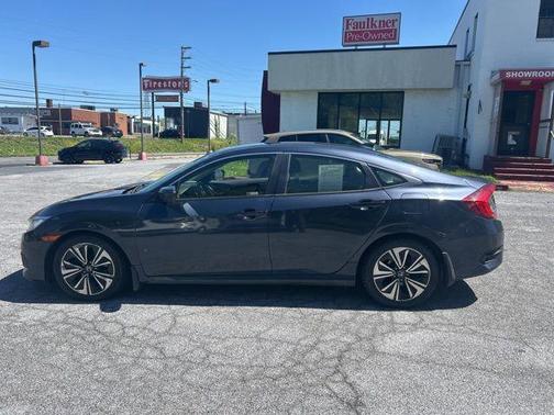 Cosmic Blue Metallic 2018 Honda Civic EX-L