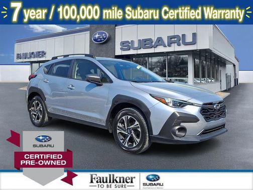 Ice Silver Metallic 2024 Subaru Crosstrek Premium