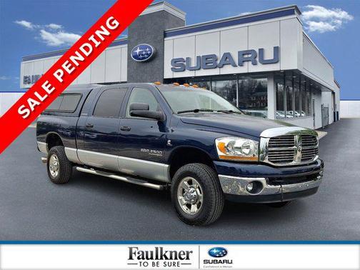 Patriot Blue Pearlcoat 2006 Dodge Ram 2500 SLT Mega Cab