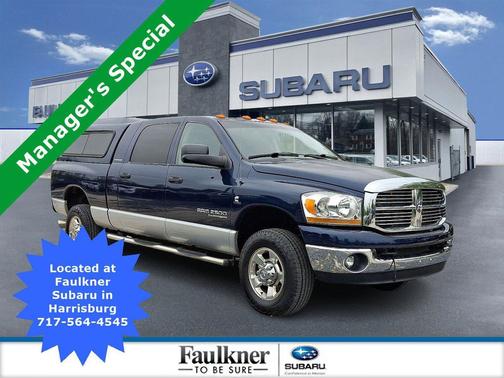 Patriot Blue Pearlcoat 2006 Dodge Ram 2500 SLT Mega Cab