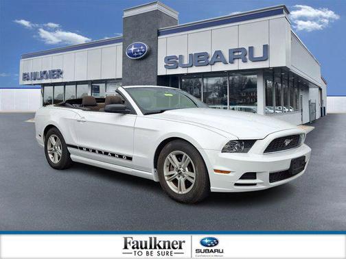 Oxford White Yz 2014 Ford Mustang V6 Premium