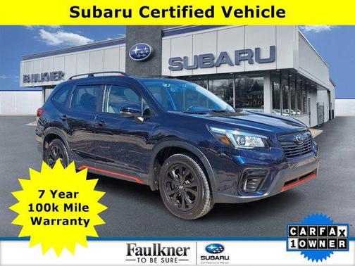 Dark Blue Pearl 2020 Subaru Forester Sport