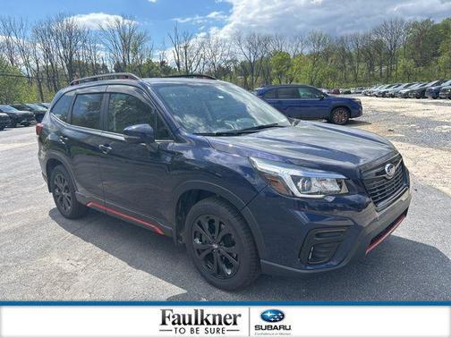 Dark Blue Pearl 2020 Subaru Forester Sport