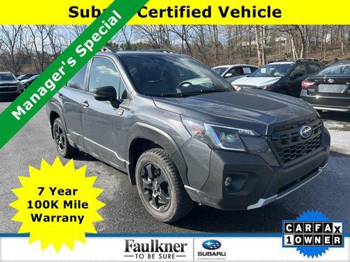 Magnetite Gray Metallic 2023 Subaru Forester Wilderness