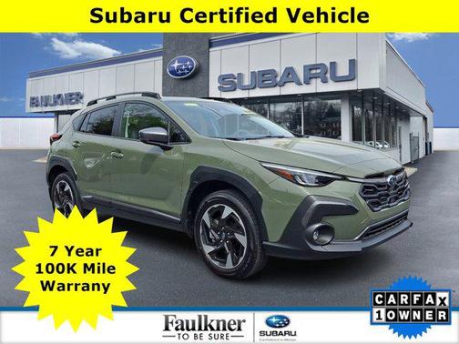 Alpine Green 2025 Subaru Crosstrek Limited