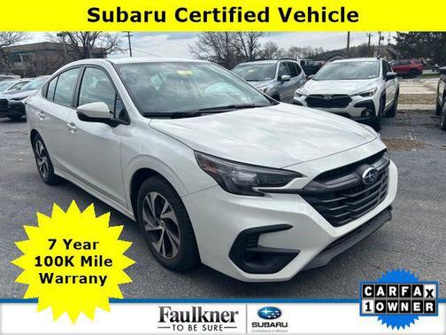 Crystal White Pearl 2024 Subaru Legacy Premium