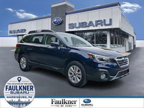 Dark Blue Pearl 2018 Subaru Outback 2.5i Premium