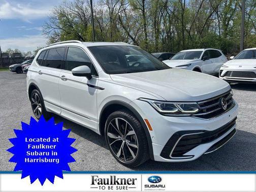 Opal White 2023 Volkswagen Tiguan 2.0T SEL R-Line 4MOTION