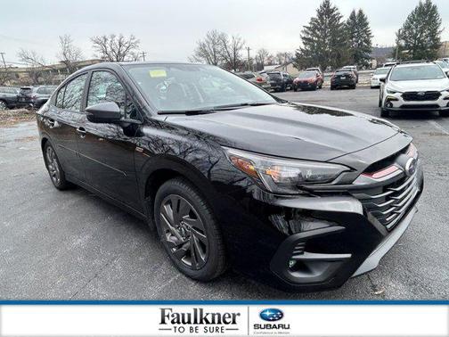 Crystal Black Silica 2025 Subaru Legacy Sport