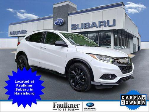 Platinum White Pearl 2022 Honda HR-V AWD Sport