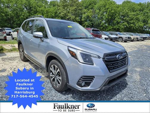 Ice Silver Metallic 2022 Subaru Forester Limited