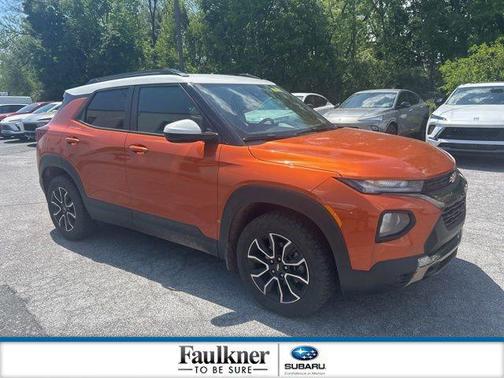 Vivid Orange Metallic 2022 Chevrolet Trailblazer ACTIV
