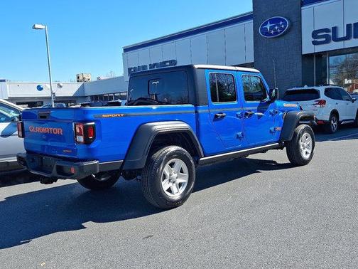 Hydro Blue Pearlcoat 2020 Jeep Gladiator Sport S
