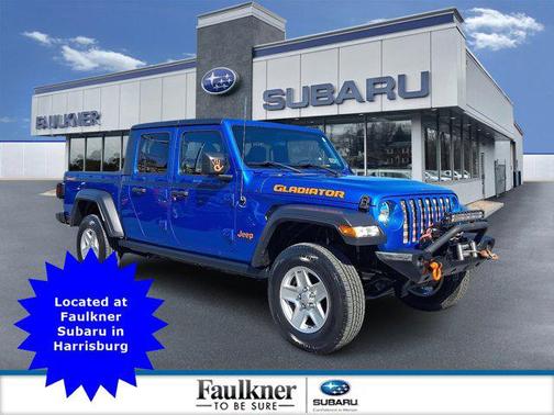 Hydro Blue Pearlcoat 2020 Jeep Gladiator Sport S