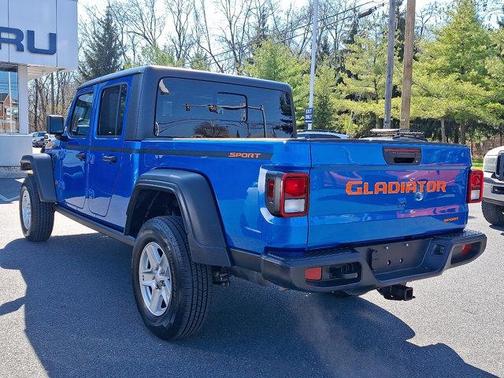 Hydro Blue Pearlcoat 2020 Jeep Gladiator Sport S
