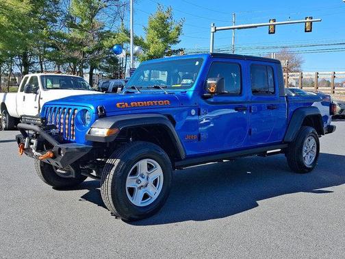 Hydro Blue Pearlcoat 2020 Jeep Gladiator Sport S