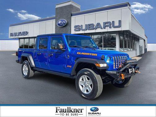 Hydro Blue Pearlcoat 2020 Jeep Gladiator Sport S