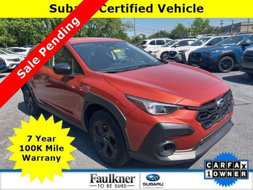 Sun Blaze Pearl 2024 Subaru Crosstrek Base