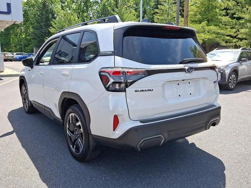 Crystal White Pearl 2025 Subaru Forester Hybrid Limited