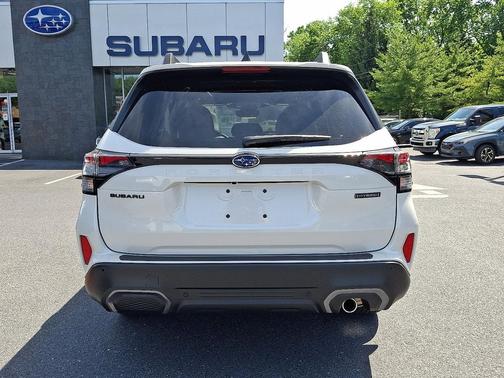 Crystal White Pearl 2025 Subaru Forester Hybrid Limited