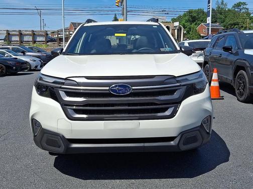 Crystal White Pearl 2025 Subaru Forester Hybrid Limited