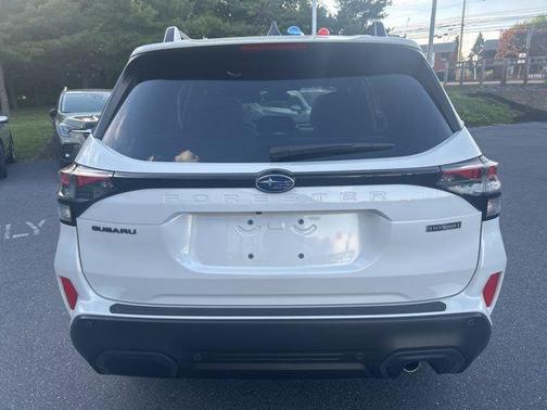 Crystal White Pearl 2025 Subaru Forester Hybrid Limited