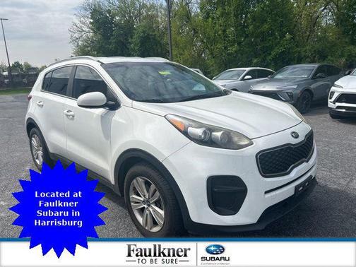 Clear White 2017 Kia Sportage LX
