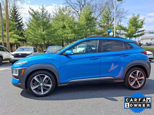 Surf Blue 2020 Hyundai KONA Ultimate