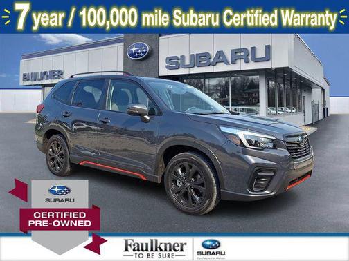 Magnetite Gray Metallic 2021 Subaru Forester Sport