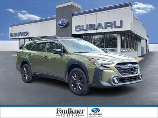 Autumn Green Metallic 2025 Subaru Outback Onyx Edition XT