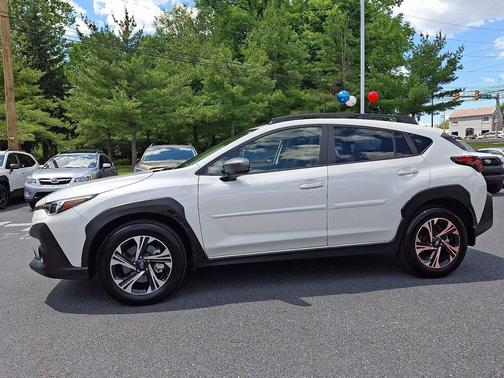 Crystal White Pearl 2025 Subaru Crosstrek Premium