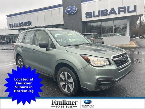 Jasmine Green Metallic 2018 Subaru Forester 2.5i