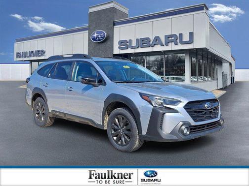 Ice Silver Metallic 2024 Subaru Outback Onyx Edition