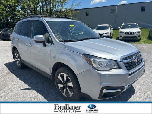 Ice Silver Metallic 2018 Subaru Forester 2.5i Limited