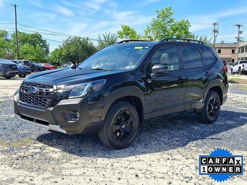 Crystal Black Pearl 2023 Subaru Forester Wilderness
