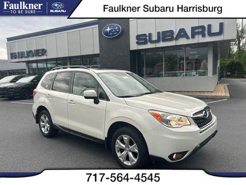 Crystal White Pearl 2016 Subaru Forester 2.5i Premium
