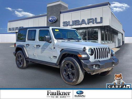 Silver Zynith Clearcoat 2022 Jeep Wrangler Unlimited Sport Altitude