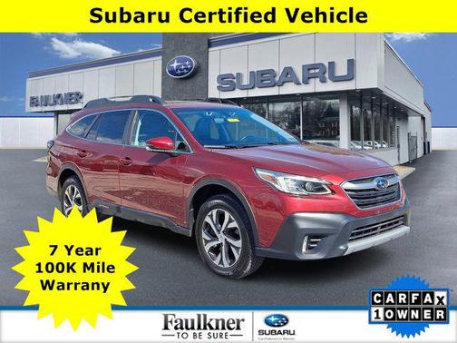 Crimson Red Pearl 2022 Subaru Outback Limited