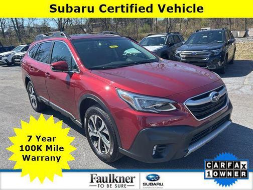 Crimson Red Pearl 2022 Subaru Outback Limited