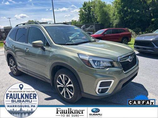 Jasper Green Metallic 2020 Subaru Forester Limited